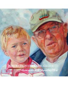 Familieportret laten schilderen door Portretschilderijenatelier