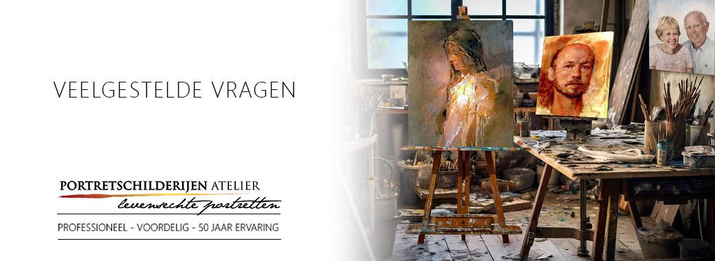 Veelgestelde vragen Portretschilderijenatelier