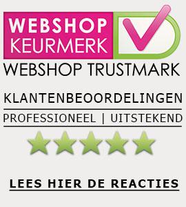 Webshopkeurmerk 5 sterren klantenreacties Portretschilderijenatelier